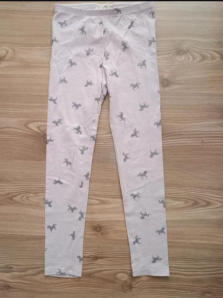 Levanduľové legíny, hm, 134, h&m,134