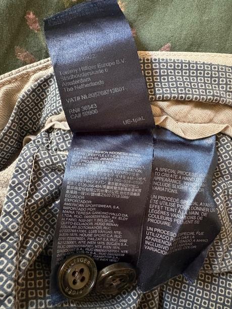 Pánske nohavice, tommy hilfiger,xl