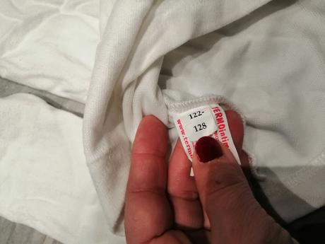 Nátelník retro biely termointima v122-128, 6-8r., 122