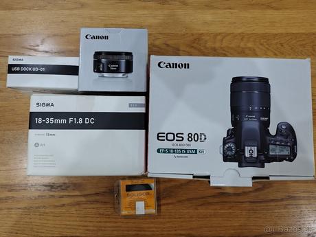 Canon eos 80d, canon