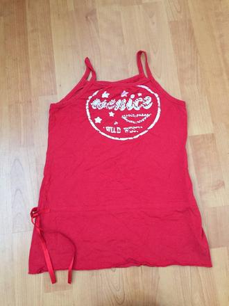 Venice červené tielko - elastické, 146