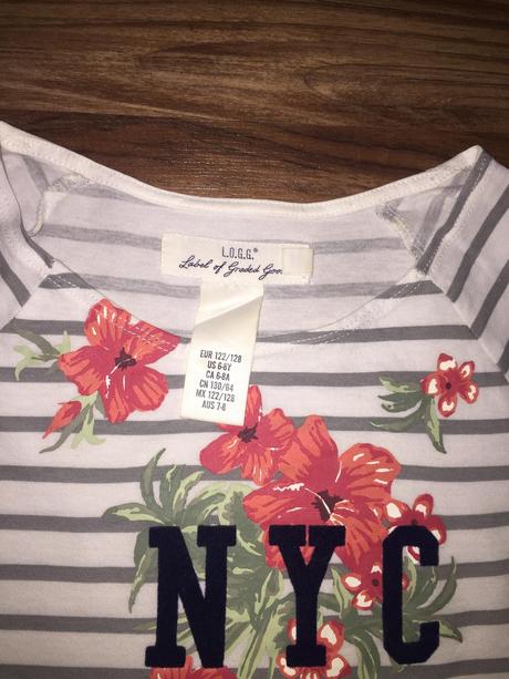 Tričko 122/128, h&m,122