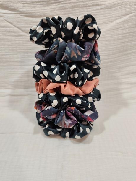 Scrunchie - z hodvábu - rôzne, 