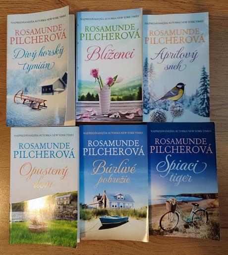 R.pilcherová 6 kníh, 