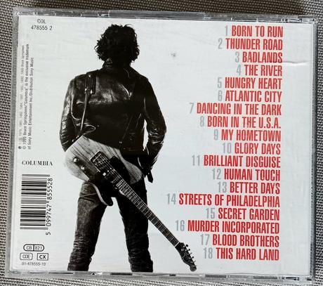 Cd bruce springsteen - greatest hits, 