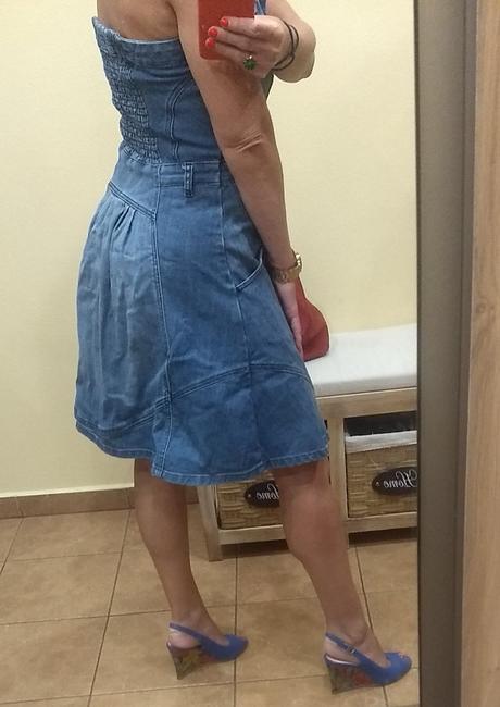 Riflové šaty, only,m