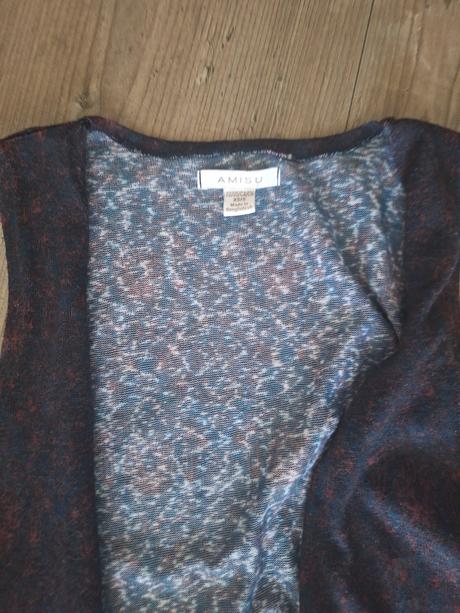 Letny cardigan/prehoz bez rukavov, amisu,s