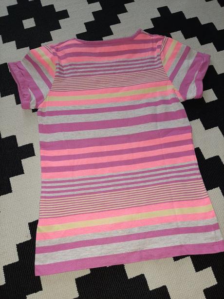 Nádherné farebné pásikové tričko pineapple 8-10r., 140