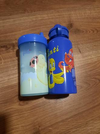 Poharik na pitie a flaska zn.tinti,