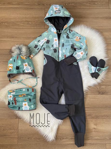 Softshellovy overal kombineza, 74 - 104