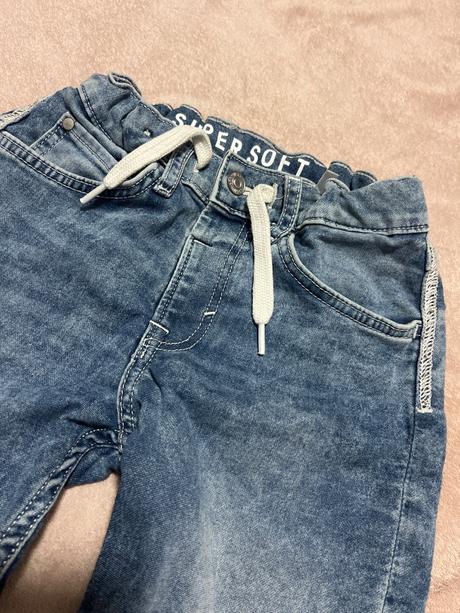 Riflove kraťasky, denim,134