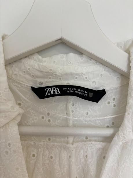 Biele šaty zara, zara,xs
