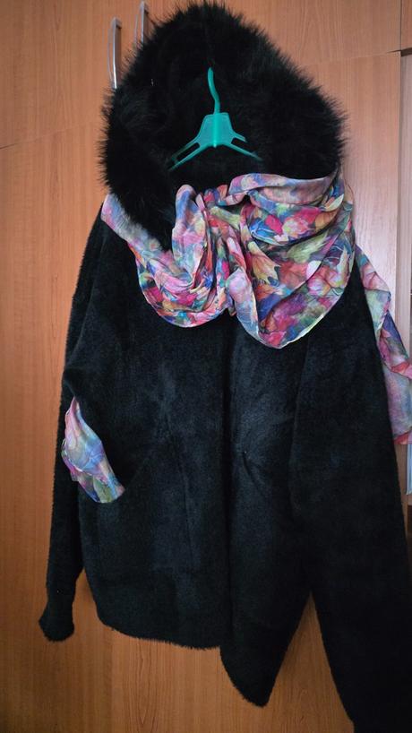 Alpaka damska čierna, mohito