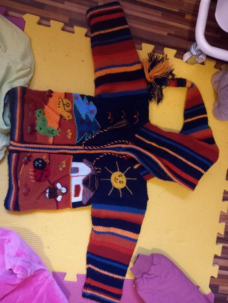 Mix oblečenia 80-92 (rifle, tepl. supr., šaty), 86–98