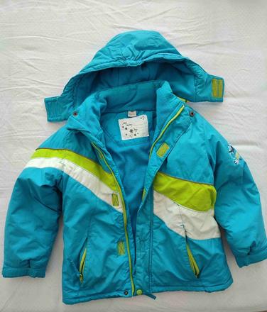 Zimná chlapčenská bunda veľkosť 122, 122