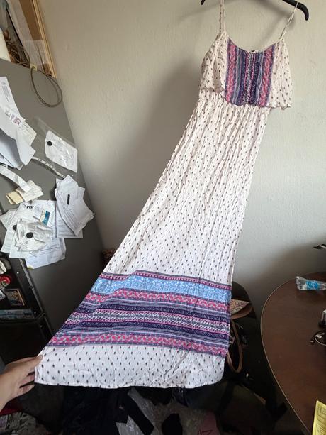 Boho letne saty dlhe maxisaty uzasne etno hippie, s