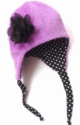 Pinkie detská čiapka winter flower-lila, pinkie,68 - 98