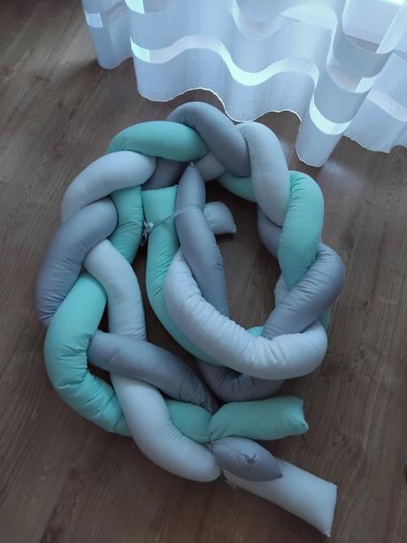 Vrkoč do postieľky, šírka (cm): 30,dĺžka (cm): 200