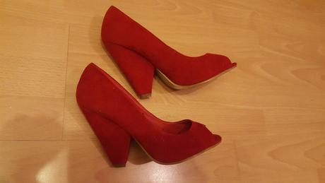 Červené topánky č.39, 39