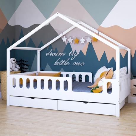 Detská posteľ leo - rozmer 200x90 cm, šírka (cm): 90,dĺžka (cm): 200