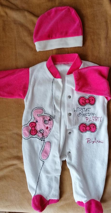 Zimný balík pre dievčatko 0 do 6 mesiacov, 50–62