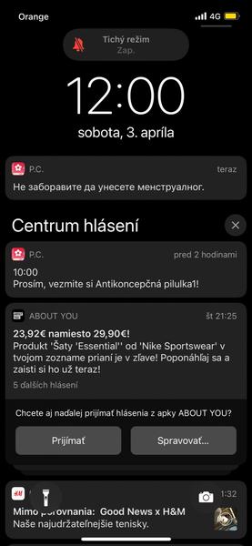 Aplikácia na menštruáciu