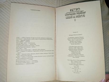 Norman mailer - nahí a mŕtvi 1, 