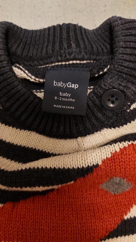 Pletený overal bez nožičiek gap 62, gap,62