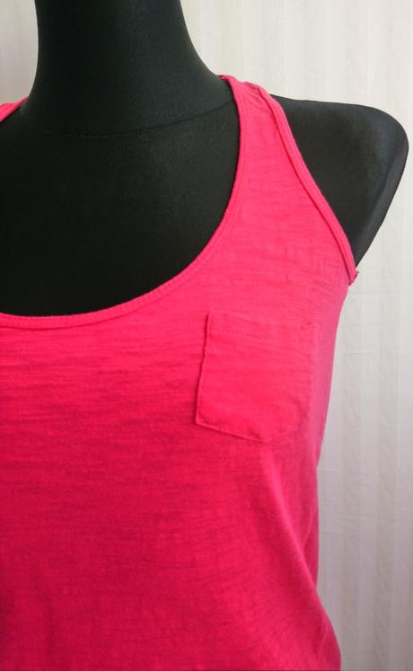 Dámsky bavlnený sýto ružový top, tally weijl, tally weijl,m