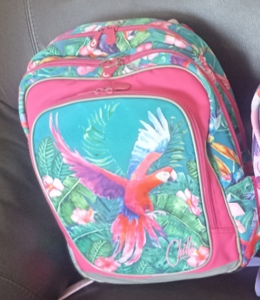 Topgal papagáj školská taška, 