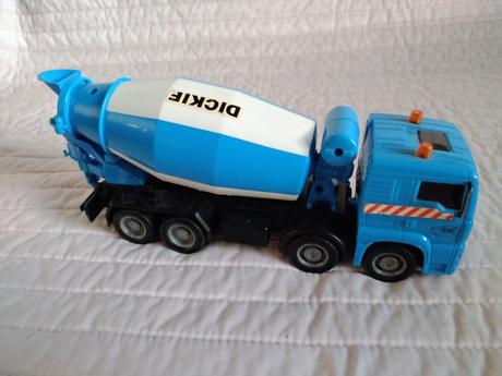 Plastové autíčko miešačka / domiešavač dickie toys,