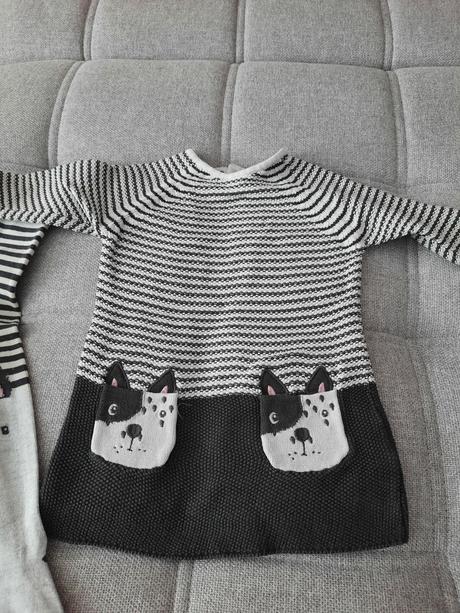 Šaty pletené, next,74