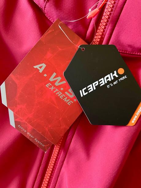 Softshelová nepremokavá bunda zn.icepeak č.40, l