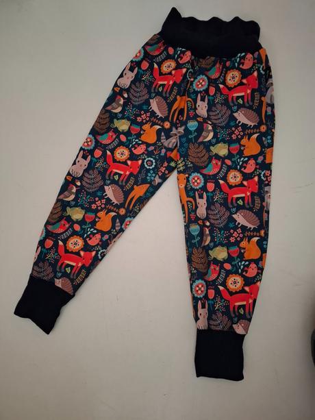 Zimné softshellové nohavice nosimekiwi zvieratká, 104