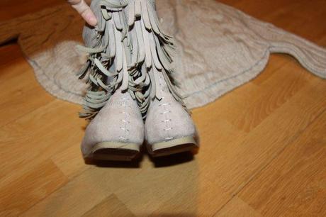 Čižmičky so strapčekmi, h&m,33