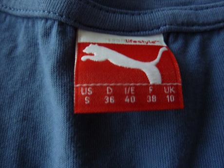 Značkové tričko originál puma vel. 36-38, puma,s