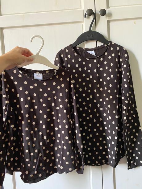 Zara bodkovane tricko, zara,122