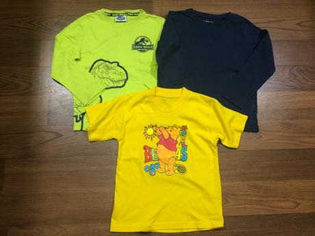 Balík tričiek 110/116 - 7 ks, 104–116