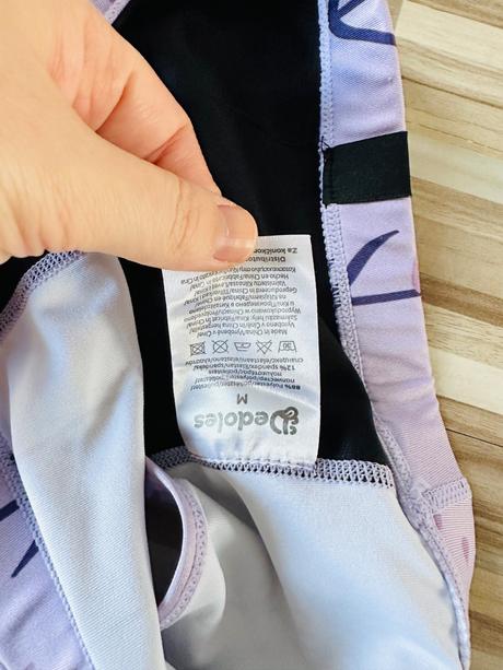 Športová podprsenka levanduľa dedoles, m