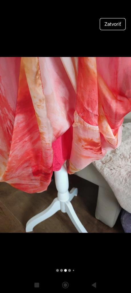 Dámske letné šaty hodváb, 