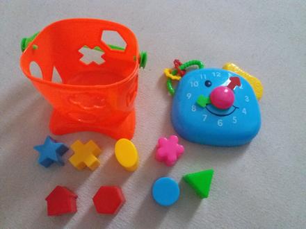 Vkladacka vedierko s hodinami,