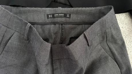 7/8 nohavice s elastanom zara 38, zara,38