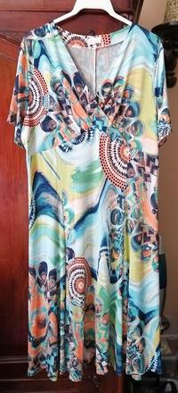 Úžasné letné šaty veľ.46, 46
