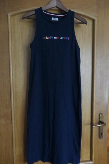 Tommy hilfiger original damske krasne maxisaty m, tommy hilfiger,m