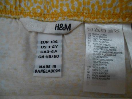Sukňa, h&m,104