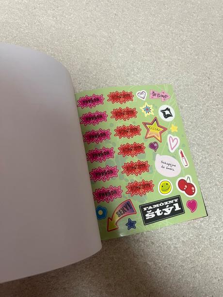 Moj modny zapisnik knižka, 