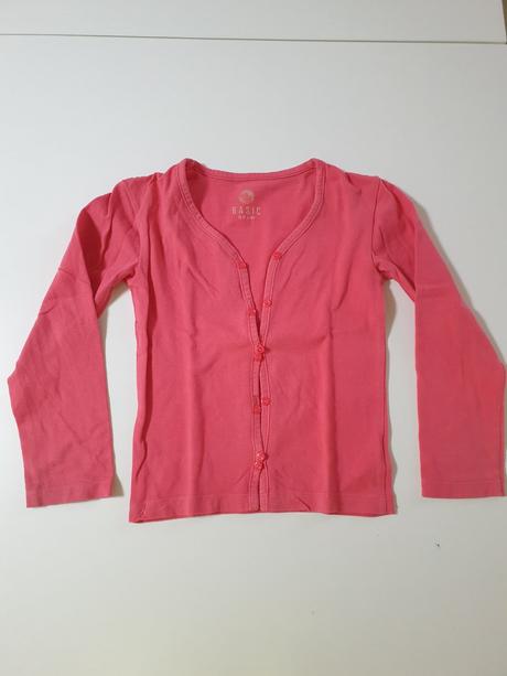 Broskyňkoný svetrík s gombíkmi, 110