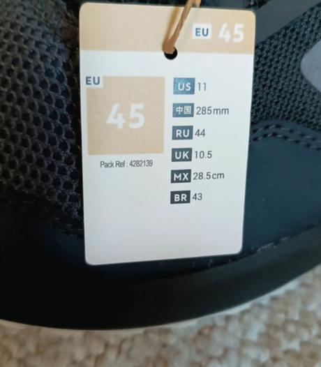 Pánska bežecká obuv, decathlon,45