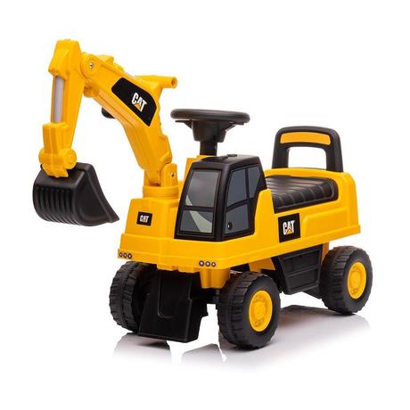 Babymix odrážadlo cat minibager žlté, 