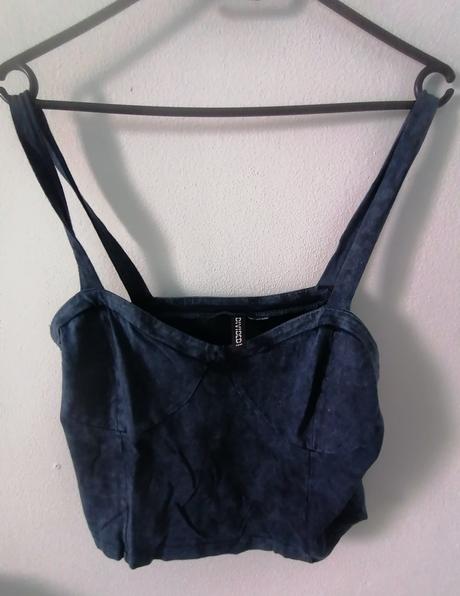 Dámsky cropped top, h&m,m